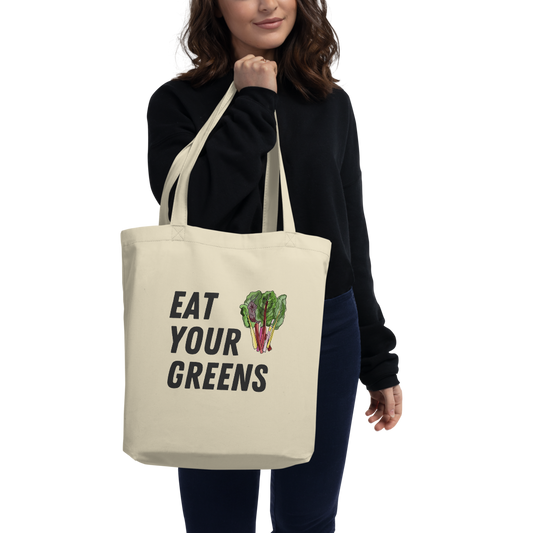 Eat Your Greens Eco Tote Bag