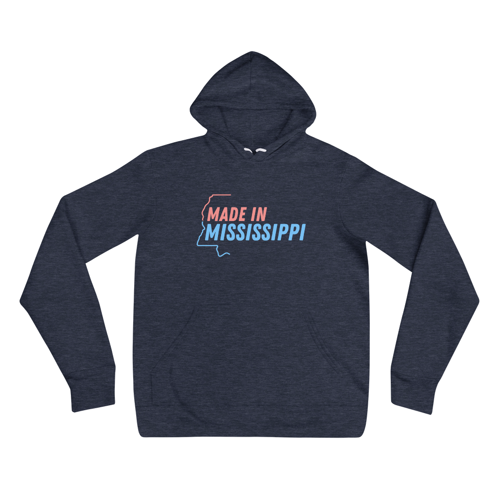 Made in Mississippi Unisex hoodie